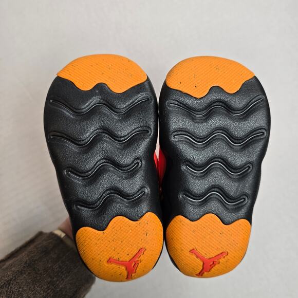 Nike Air Jordan 23/7 TD Sneakers Size 7C Team Orange Mandarin Black DQ9294-800 - Picture 5 of 5